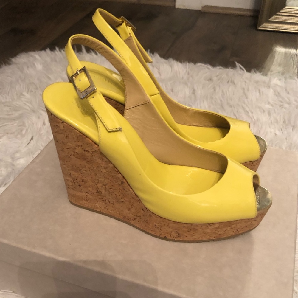 Jimmy Choo Sling-Back Wedges